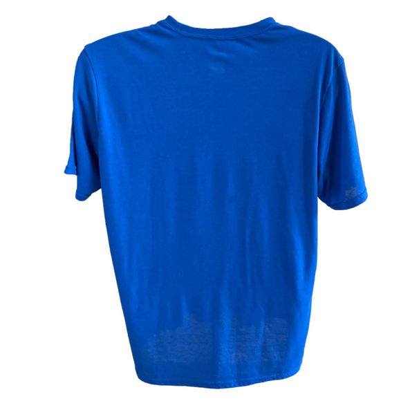 Men's The North Face T-Shirt Blue L - Picture 3 of 3